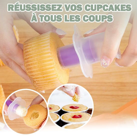 Cupcakecutter™ - Extracteur de noyau de gâteau | Pâtisserie - Surprisegourmande